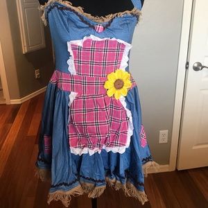 Adorable Halloween Scarecrow Outfit
